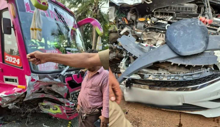 car bus accident