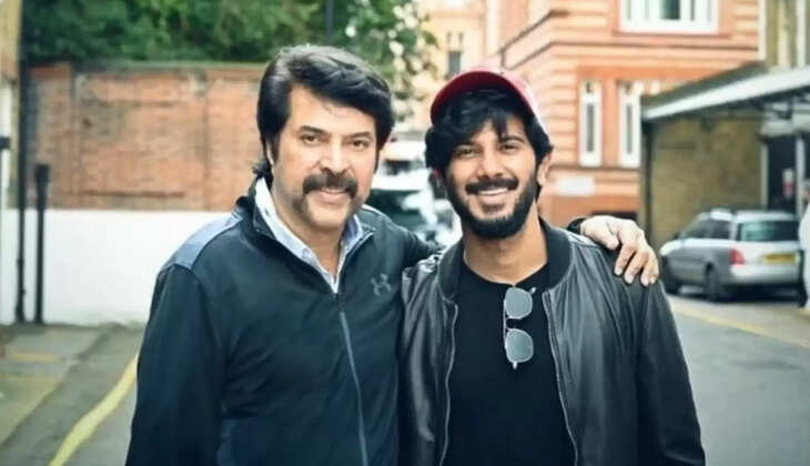 Mammootty and Dulquer Salman